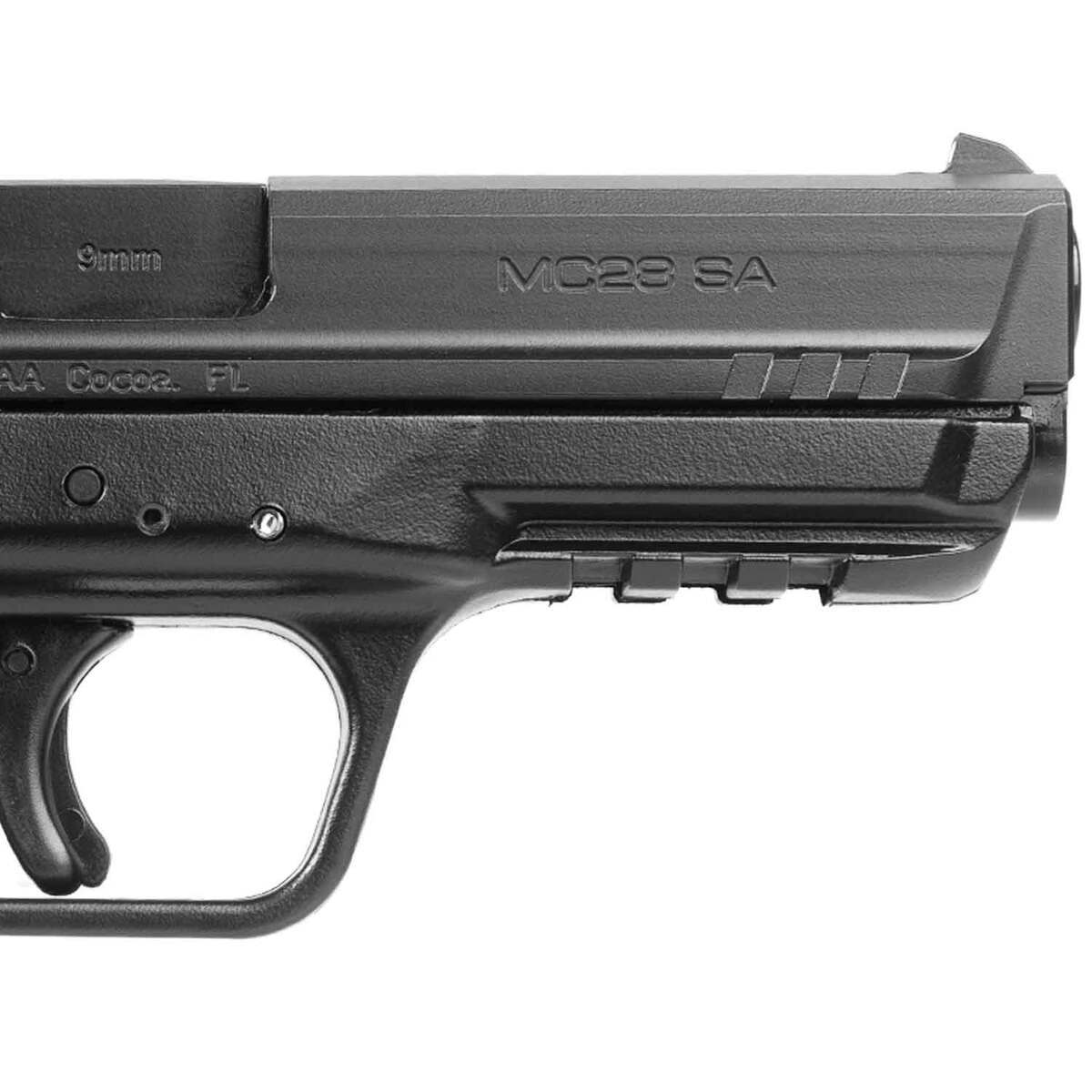 EAA Girsan MC28SA 9mm Luger 4.25in Blue/Black Pistol Kit w/ Holster - 17+1 Rounds - Blue/Black EAA Girsan MC28SA 9mm Luger 4.25in Blue/Black Pistol Kit w/ Holster - 17+1 Rounds - Blue/Black