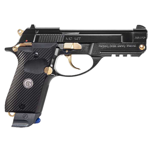 EAA MC 14T 380 Auto (ACP) 4in Black w/Gold Accents Stainless Pistol - 13+1 Rounds