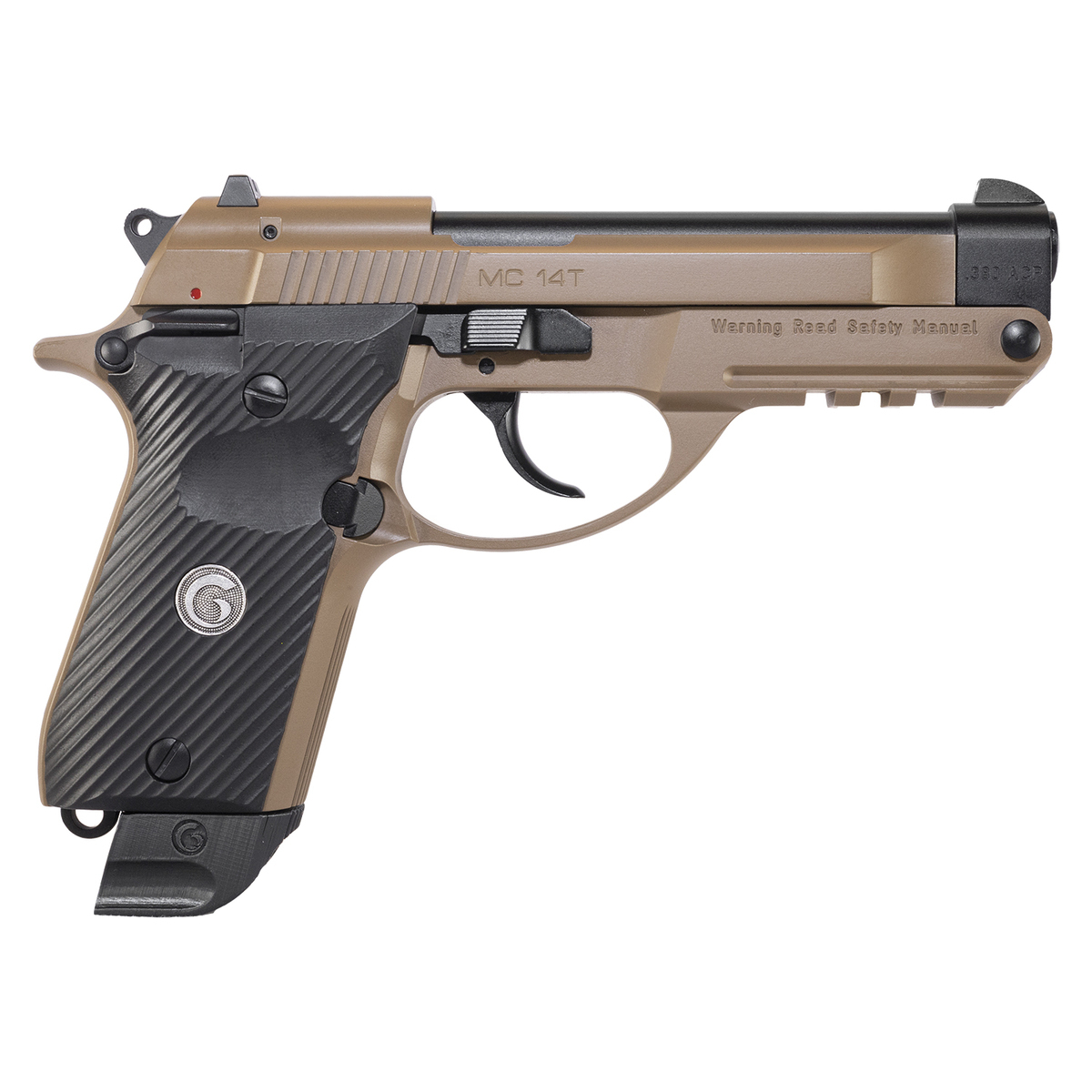 Eaa Auto EAA MC 14T 380 Auto (ACP) 4in FDE Stainless Pistol - 13+1 Rounds ...