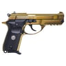 EAA MC 14T 380 Auto (ACP) 4in Gold Stainless Pistol - 13+1 Rounds - Yellow