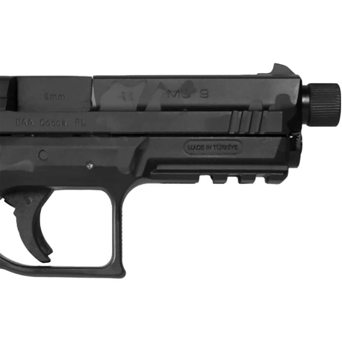 EAA MC9 Disruptor 9mm Luger 4.6in Black Camo Cerakote Pistol - 17+1 Rounds - Black EAA MC9 Disruptor 9mm Luger 4.6in Black Camo Cerakote Pistol - 17+1 Rounds - Black