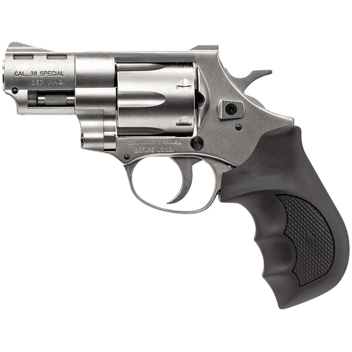 EAA Windicator 357 Magnum 2in Nickel Revolver - 6 Rounds EAA Windicator 357 Magnum 2in Nickel Revolver - 6 Rounds