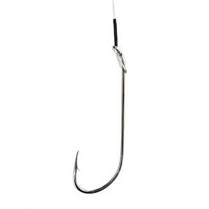 Eagle Claw 2x Long Plain Nylawire Shank Snelled Hook