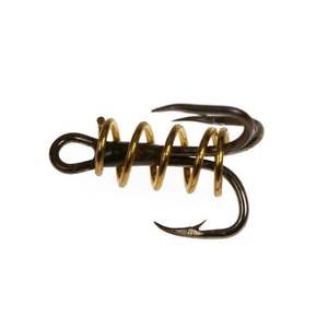 Eagle Claw 2X Strong Softbait with Spring Treble Hook