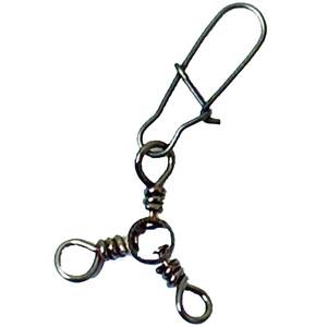 Eagle Claw 3-Way Swivels with a Dual Lock Snap Swivel