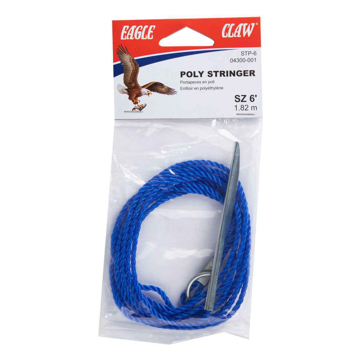 Eagle Claw 6ft Poly Stringer - Blue | Sportsman's Warehouse