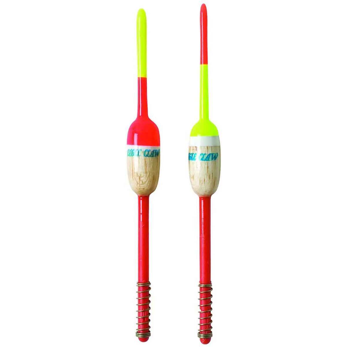 Eagle Claw Balsa Spring Pencil Stick Bobber/Float - Yellow/Orange/White ...