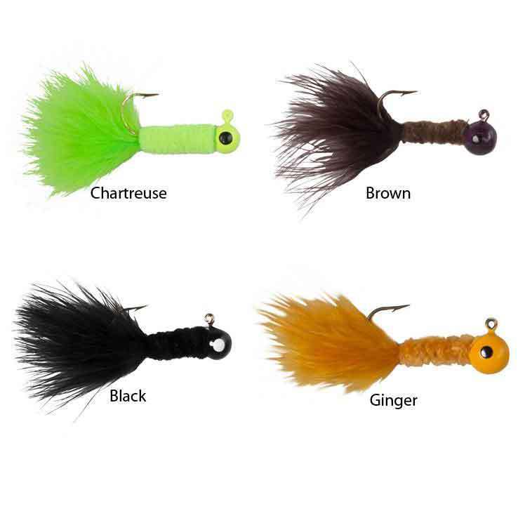 Eagle Claw Chenille Crappie Jigs Eagle Claw Chenille Crappie Jigs
