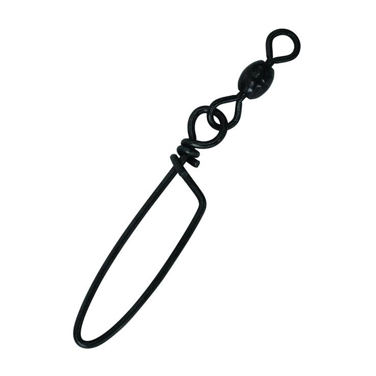 Eagle Claw Black Crane Swivel w/Coastlock Snap Eagle Claw Black Crane Swivel w/Coastlock Snap