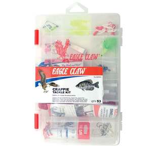 Eagle Claw Crappie Tackle Kit Panfish Hooks