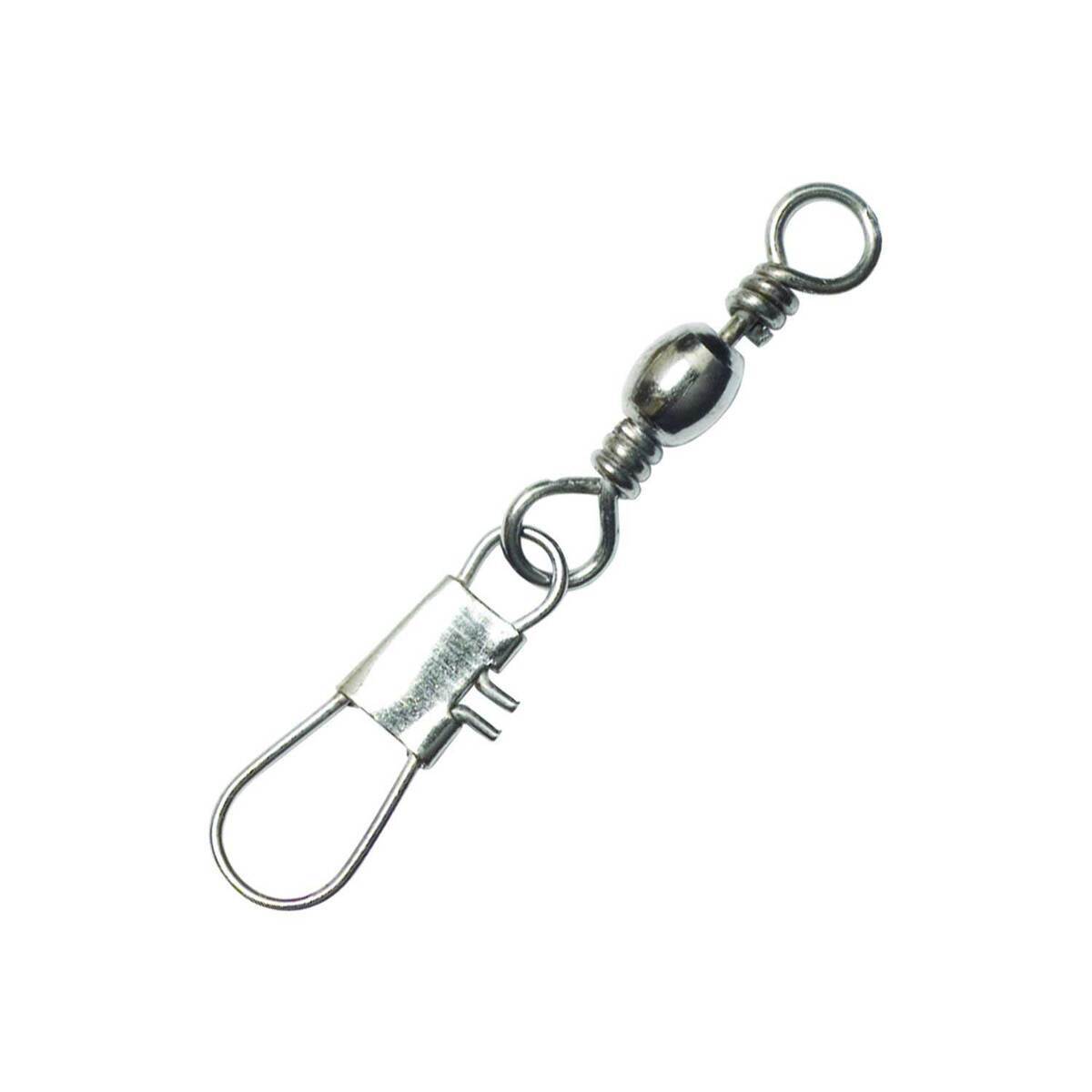 Eagle Claw Deluxe Barrel Swivel With Interlock Snap Eagle Claw Deluxe Barrel Swivel With Interlock Snap
