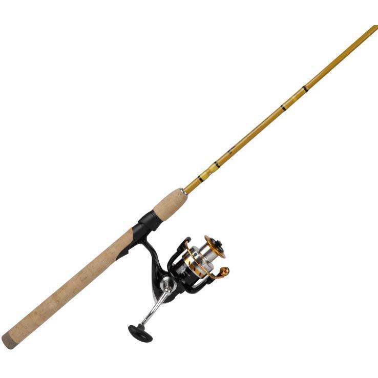Eagle Claw Crafted Glass Spinning Combo 6'6" 2 Piece Medium Eagle Claw Crafted Glass Spinning Combo 6'6" 2 Piece Medium