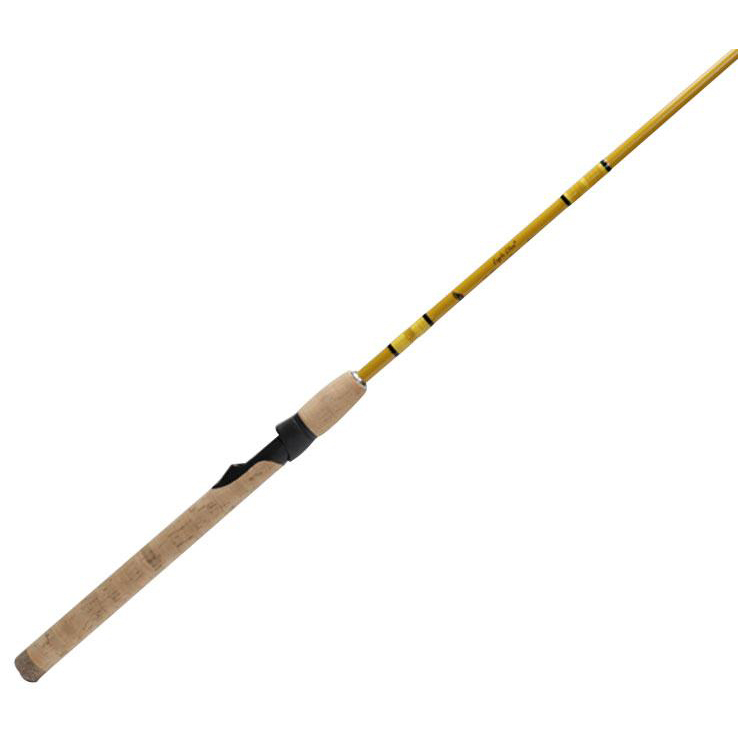 Eagle Claw Glass Spinning Rod - 6ft 6in, Medium Power, 2pc Eagle Claw Glass Spinning Rod - 6ft 6in, Medium Power, 2pc