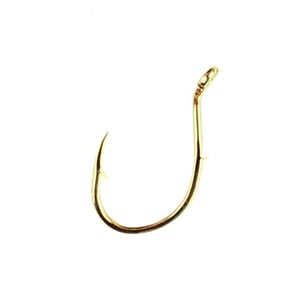 Eagle Claw 038 Salmon Egg Hook - Gold, Size 10, 10 Pack