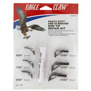 Eagle Claw Heavy Duty And Standard Rod Tip Repair Kit