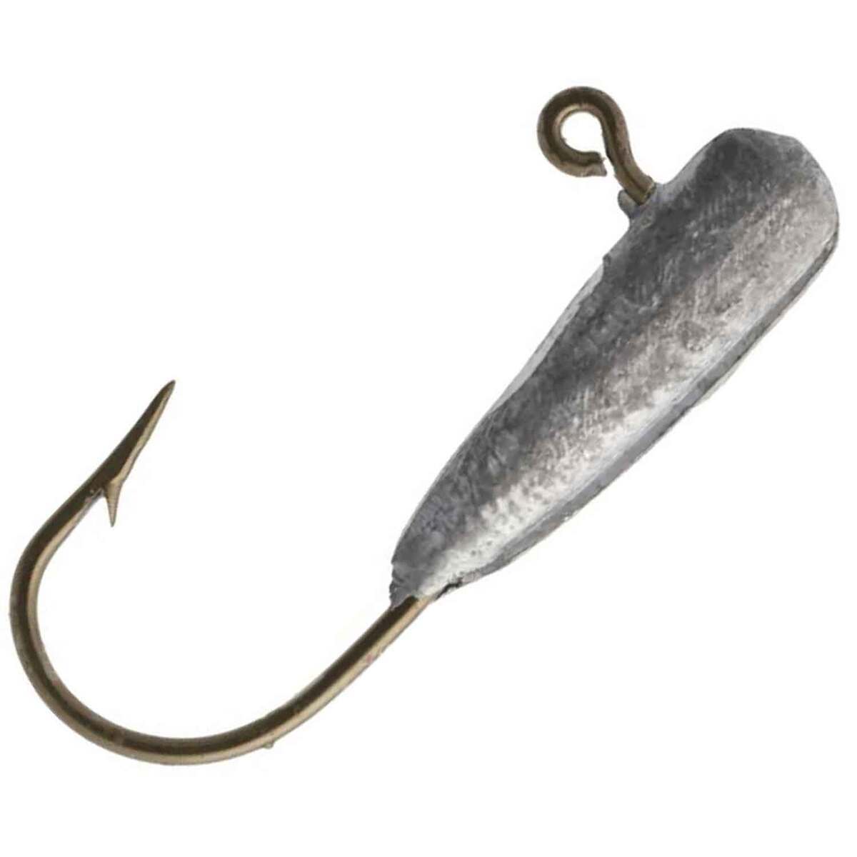 Eagle Claw Insider Tube Bait Jig Head - Unpainted, 1/8oz, 1/O - Unpainted 1/O Eagle Claw Insider Tube Bait Jig Head - Unpainted, 1/8oz, 1/O - Unpainted 1/O