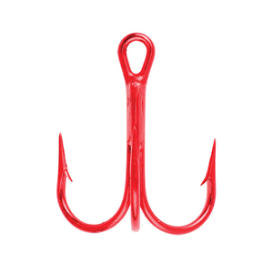 Eagle Claw Lazer Round Bend 3X Strong Treble Hook