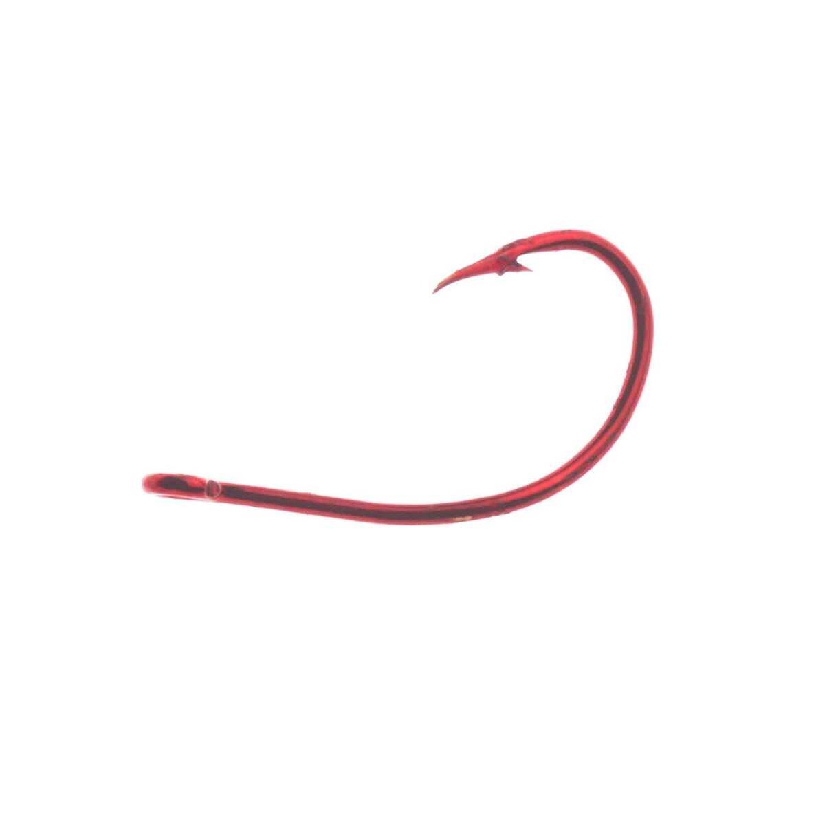 Eagle Claw Wide Gap Bait Hook, Size 6, Red