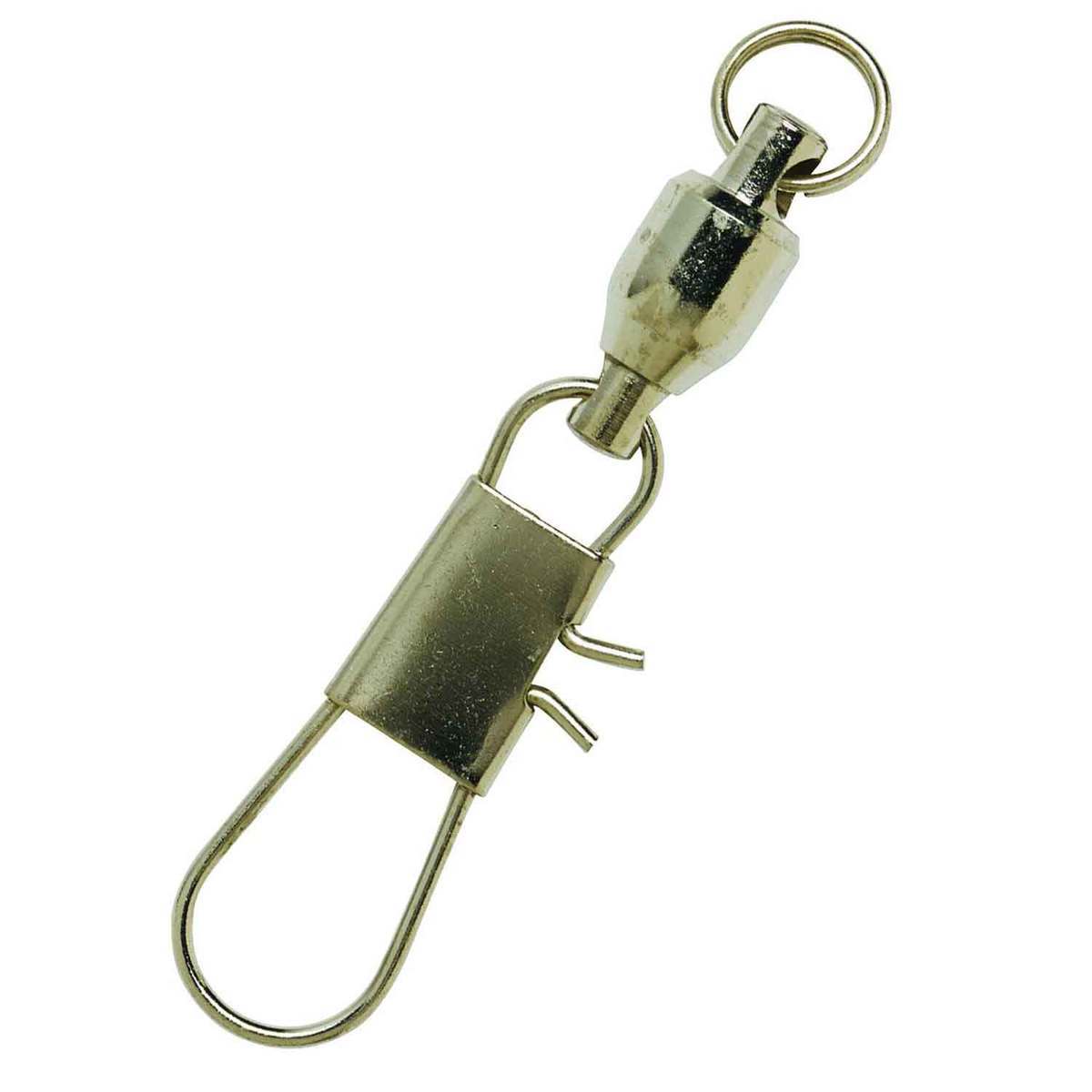 Eagle Claw Nickel Ball Bearing Swivel w/Interlock Snap Size 3