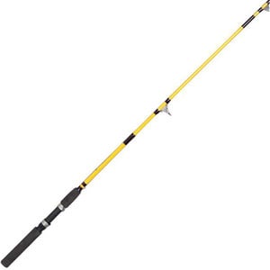 Eagle Claw Pack-IT Telescopic Spincast Rod, 1 Piece (Yellow, 5-Feet 6-Inch)