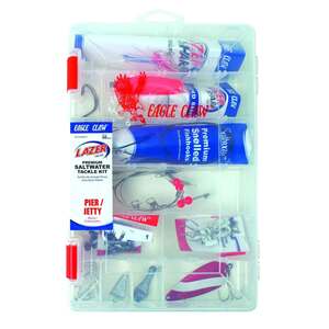 Eagle Claw Pier/Jetty Saltwater Tackle Kit Terminal Tackle Accessory