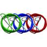 Eagle Claw Polystringer 3-Pack - Assorted Colors, 6in - Green Red Blue