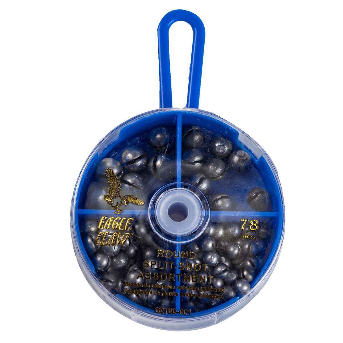 Eagle Claw Round Split-Shot Assortment - Assorted Eagle Claw Round Split-Shot Assortment - Assorted