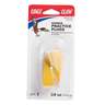 Eagle Claw Rubber Practice Plug - Yellow 3/8oz