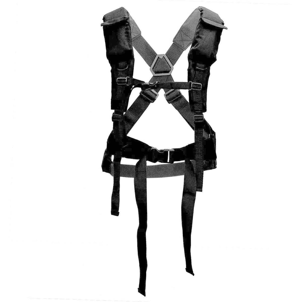 Eagle Claw Shappell Sled/Shelter Pulling Harness Utility Sled Accessorys - Black 1 size Eagle Claw Shappell Sled/Shelter Pulling Harness Utility Sled Accessorys - Black 1 size