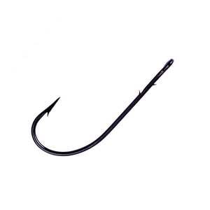 Eagle Claw Slived Southern Sproat Worm Hook - Black, 1, 10 Pack