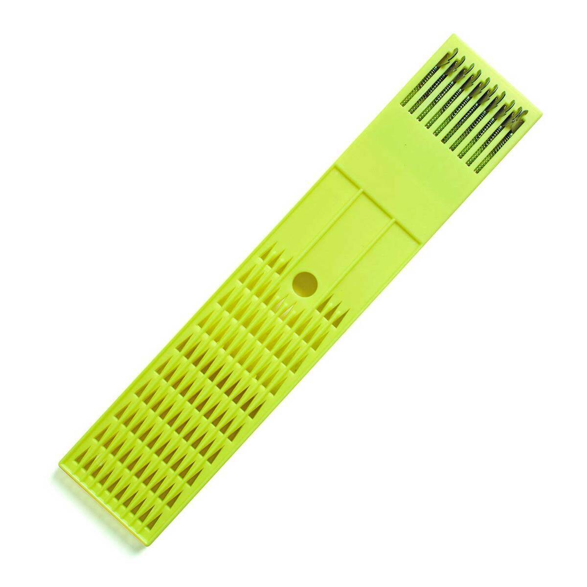 Eagle Claw Snell Hook Holder Marine Accessory - Yellow Eagle Claw Snell Hook Holder Marine Accessory - Yellow