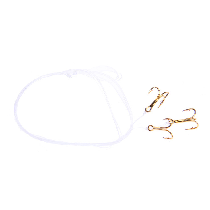 eagle claw treble fishing hooks Lazer Sharp Nickel 4x Eagle Claw Trokar 3X Round Bend Treble