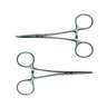 Eagle Claw Straight And Curved Tip Forceps Kit - Silver - Silver