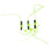 Eagle Claw String Bobber Stop With Beads - Green 3 Pack - Green