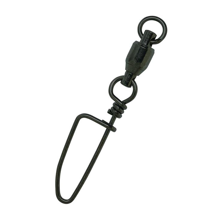 Eagle Claw Black Swivel w/Coastlock Snap Eagle Claw Black Swivel w/Coastlock Snap