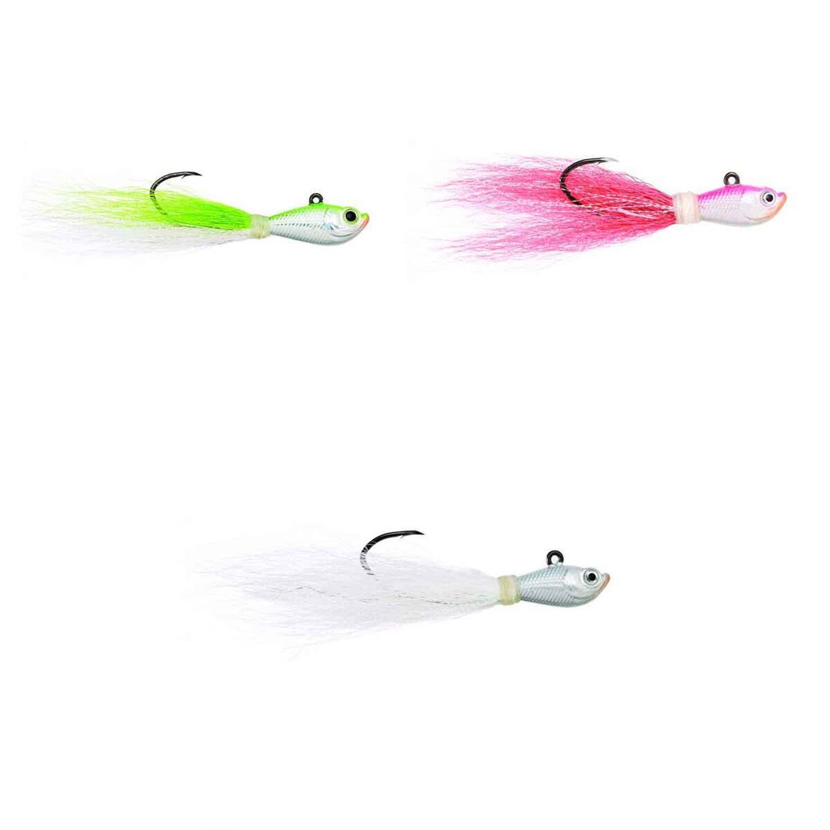 Eagle Claw Trokar TKBJ Pro-V Bucktail Jig Eagle Claw Trokar TKBJ Pro-V Bucktail Jig