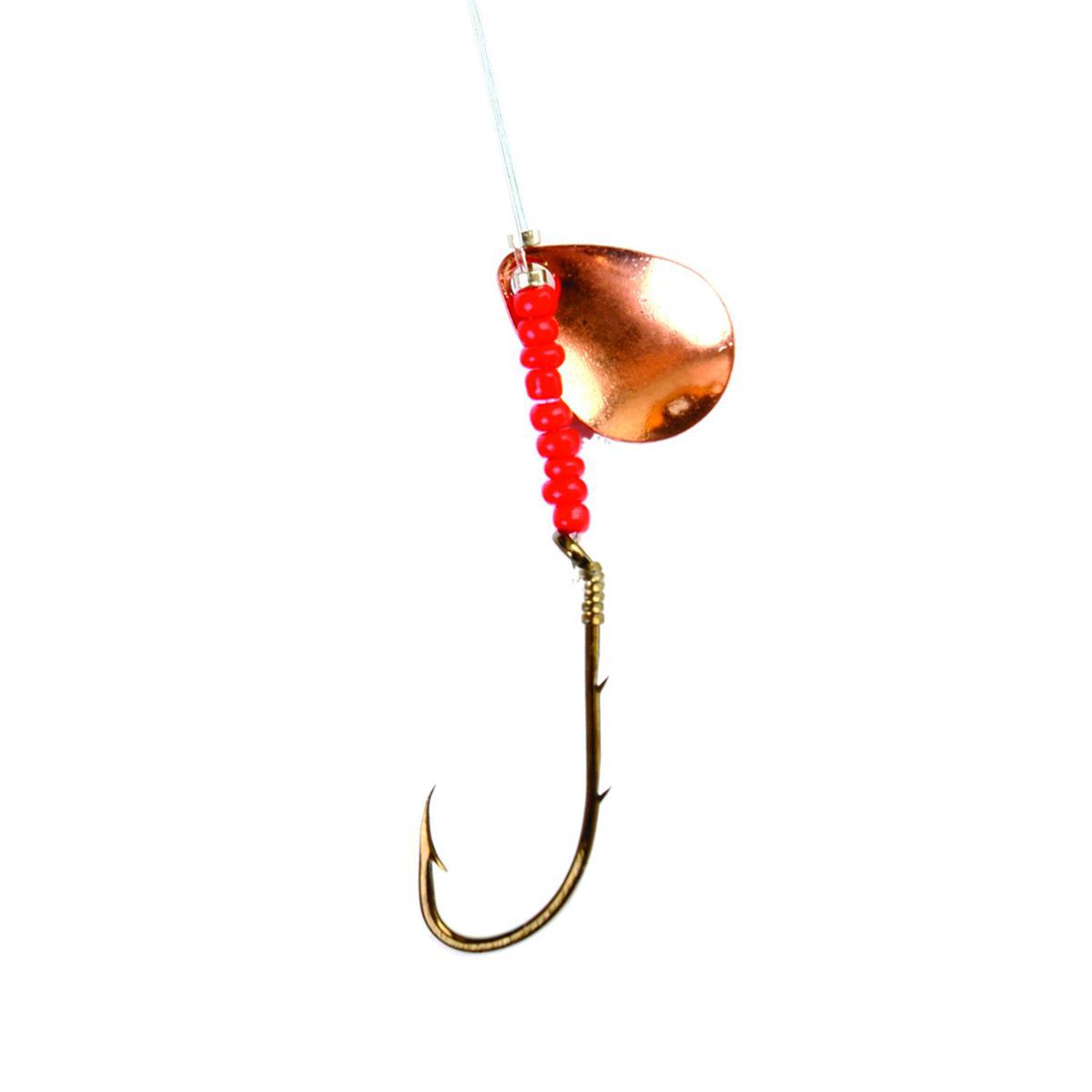 eagle claw fishing hooks with spinner Lazer Sharp Crawler Harness Rigs It adds attraction that drives freshwater fish wild Eagle Claw Two Way Spinner