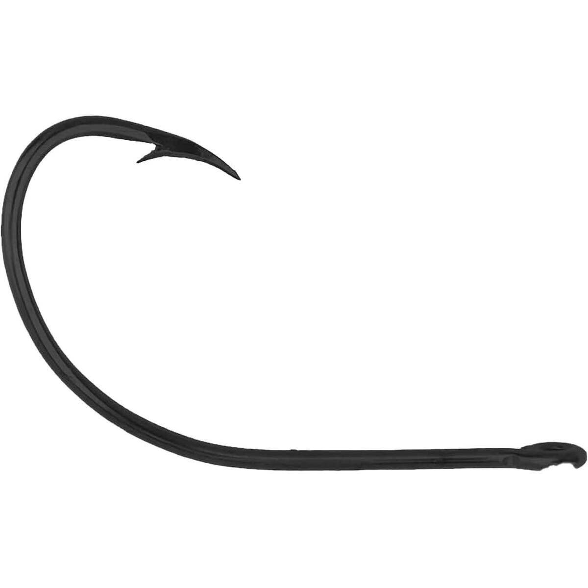 Eagle Claw Wide Gap Bait Hook, Size 6, Black