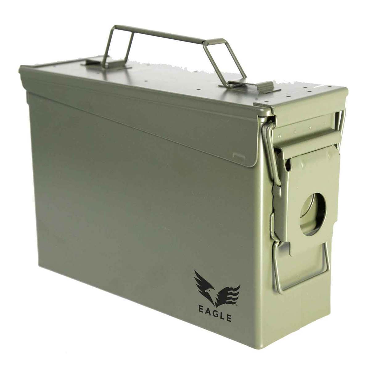 Eagle M19A1 30 Caliber Metal Ammo Can Green Sportsman's Warehouse