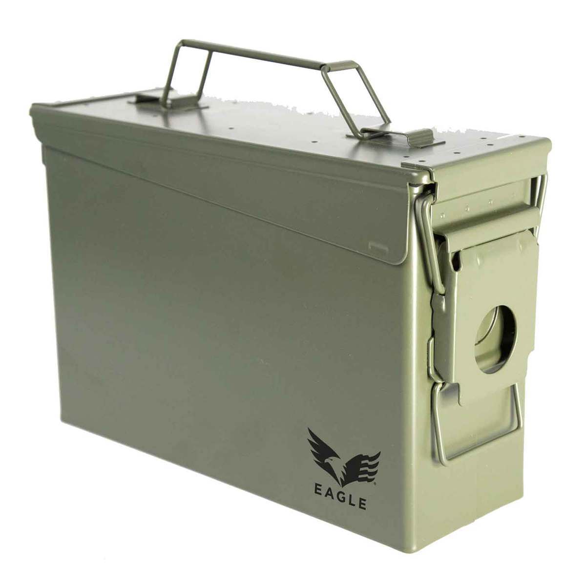 Eagle M19A1 30 Caliber Metal Ammo Can - Green - Green 30 Caliber Eagle M19A1 30 Caliber Metal Ammo Can - Green - Green 30 Caliber
