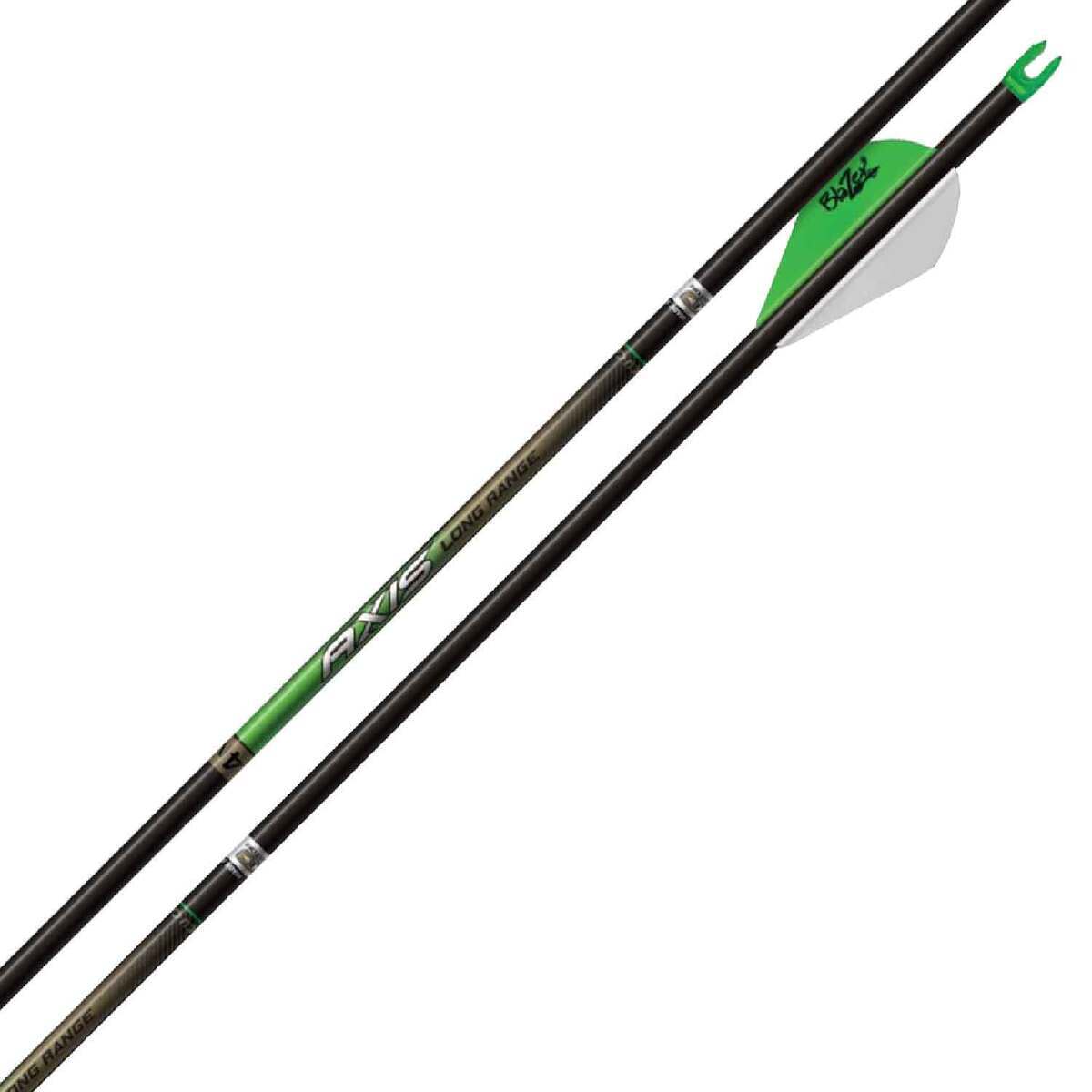 Easton 4mm Axis Long Range 250 spine Carbon Arrows 12 Pack