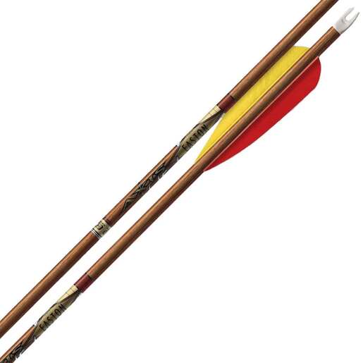 Easton 5mm Axis Traditional 700 Spine Carbon Arrows – 6 Pack – Brown