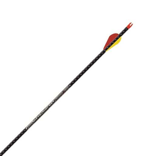 Easton 5mm FMJ 300 Carbon Arrows – 6 Pack – Black 300