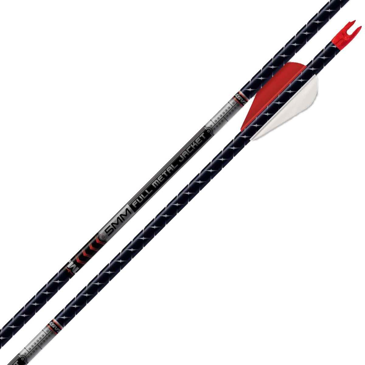 Easton 5mm FMJ 300 spine Carbon Shafts - 12 Pack - Black Easton 5mm FMJ 300 spine Carbon Shafts - 12 Pack - Black