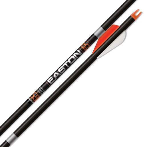 Easton 6.5mm Hunter Classic 400 spine Carbon Arrows – 12 Pack – Black