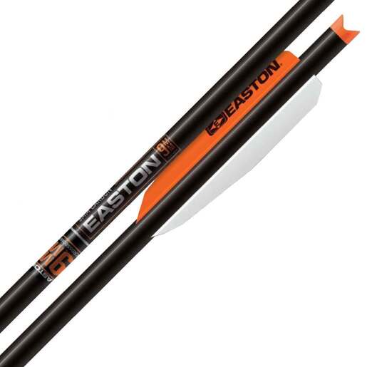 Easton 9mm 3in BTV Vanes Crossbow Bolt – 6 Pack – Black