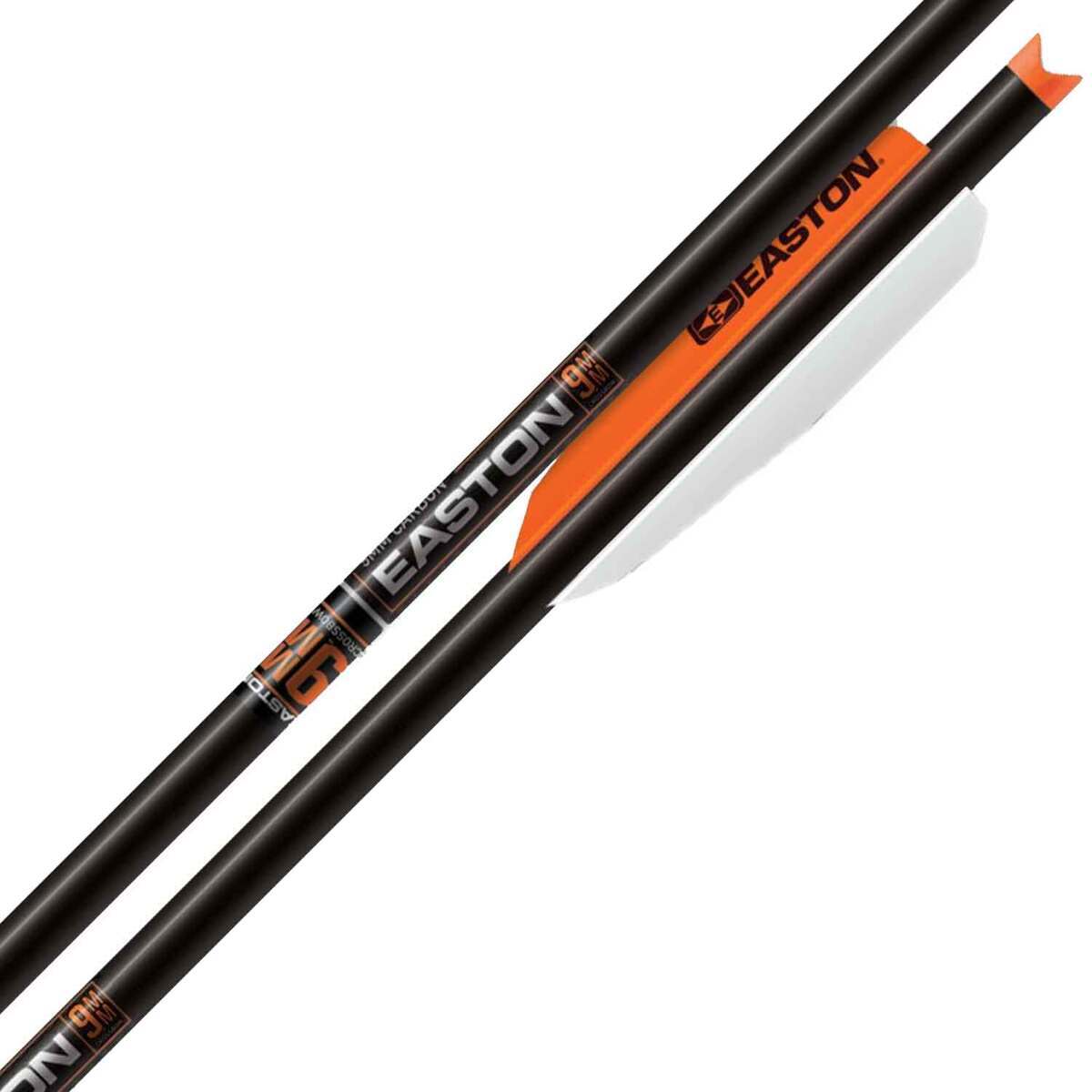 Easton 9mm Bolt 20in Carbon Crossbow Bolts - 6 Pack - Black Easton 9mm Bolt 20in Carbon Crossbow Bolts - 6 Pack - Black