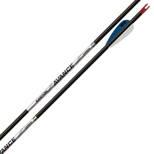 Easton Avance 1600 spine Carbon Arrows – 12 Pack – Black