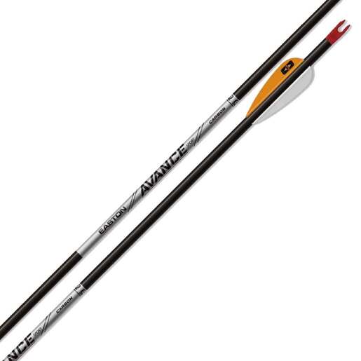 Easton Avance Sport 1000 spine Carbon Arrows – 12 Pack – Black