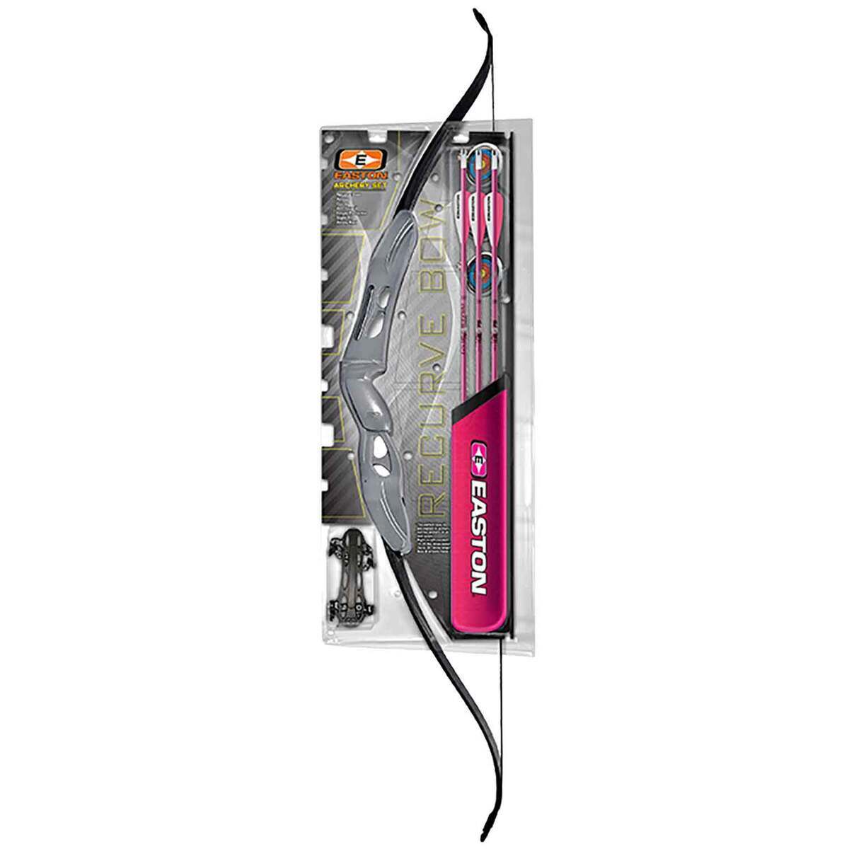 Easton Beginner 10-20lbs Ambidextrous Pink Youth Recurve Bow - Archery ...